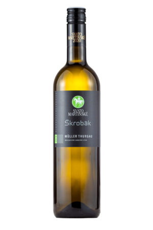 Láhev vína Svatomartinské víno Muller Thurgau